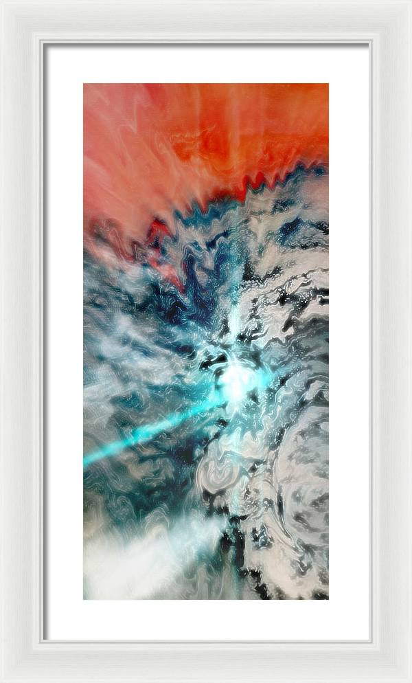 A Cold Wind Blows - Framed Print