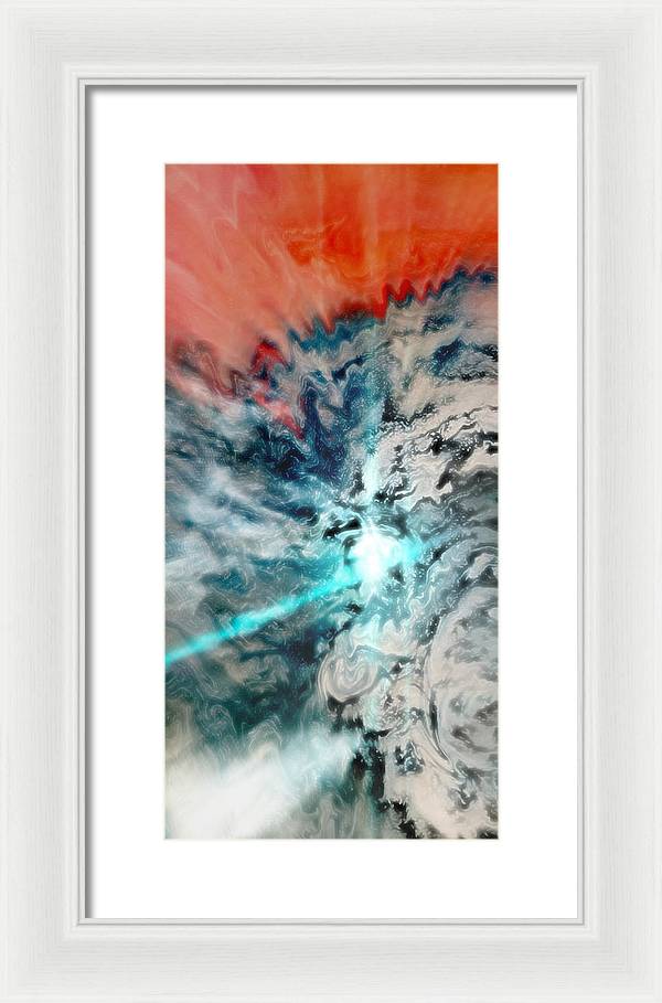 A Cold Wind Blows - Framed Print