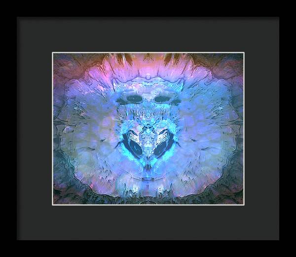 Cratered - Framed Print