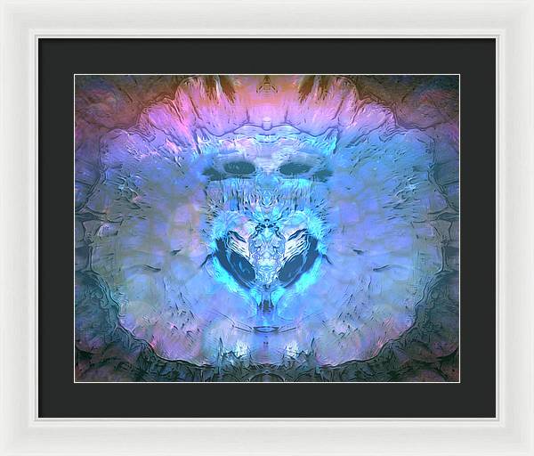 Cratered - Framed Print