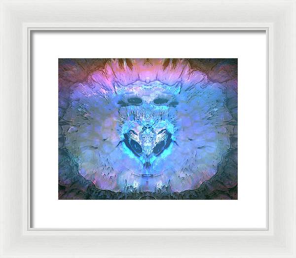 Cratered - Framed Print