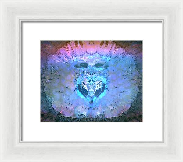 Cratered - Framed Print