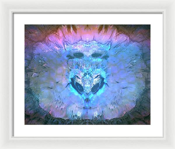 Cratered - Framed Print