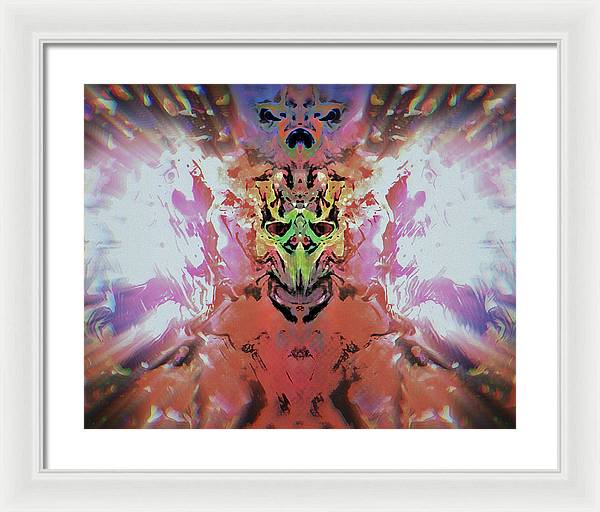 Only Pain Exists - Framed Print