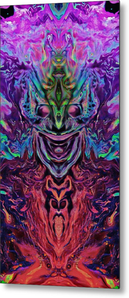 Smile, They're Watching - Metal Print