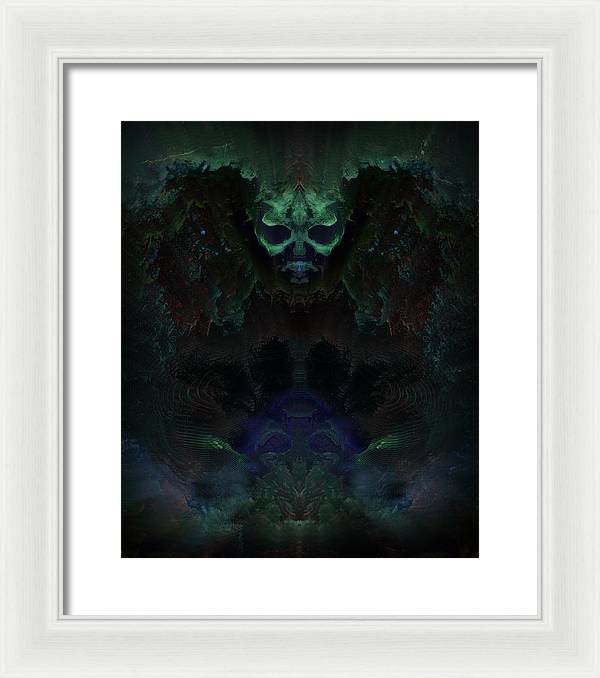 Trapped in My Head - Framed Print