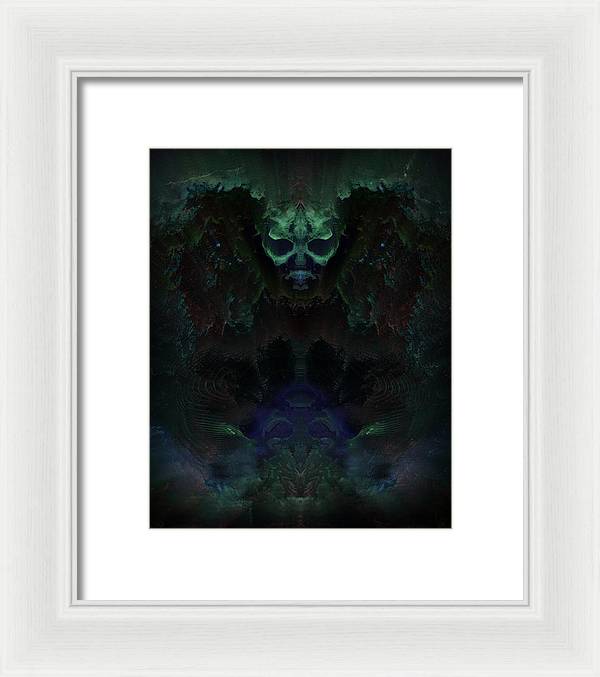 Trapped in My Head - Framed Print