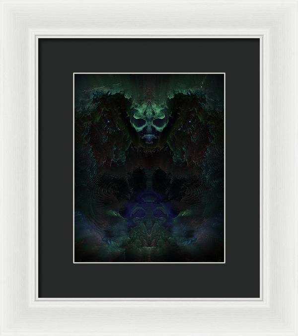 Trapped in My Head - Framed Print