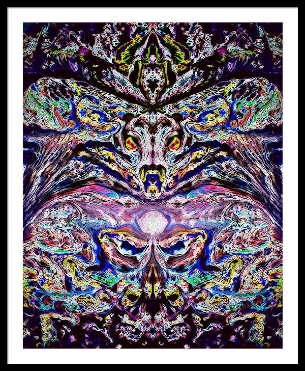 XV The Devil - Framed Print